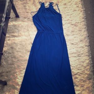 LOFT Royal blue Maxi dress